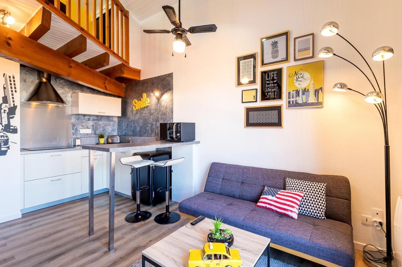 Duplex Design Moderne Apartment Mont-de-Marsan Luaran gambar