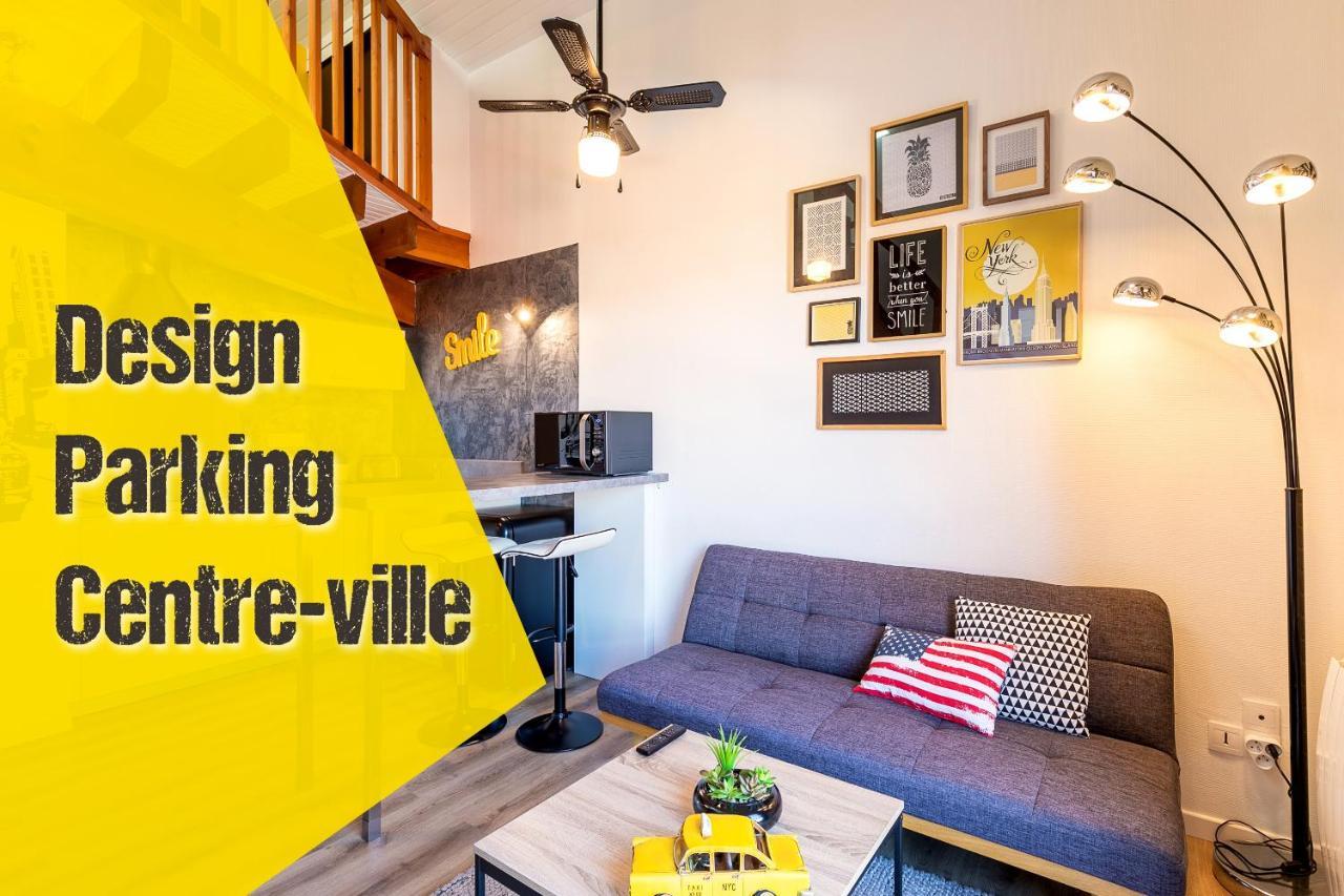 Duplex Design Moderne Apartment Mont-de-Marsan Luaran gambar